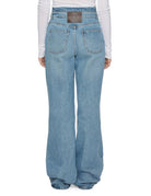 jeans cinque tasche flare denim - n21 alessandro dell'acqua - jeans