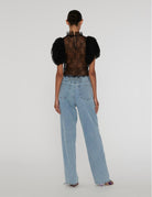 jeans light blu denim - rotate - jeans