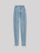jeans light blu denim - rotate - jeans