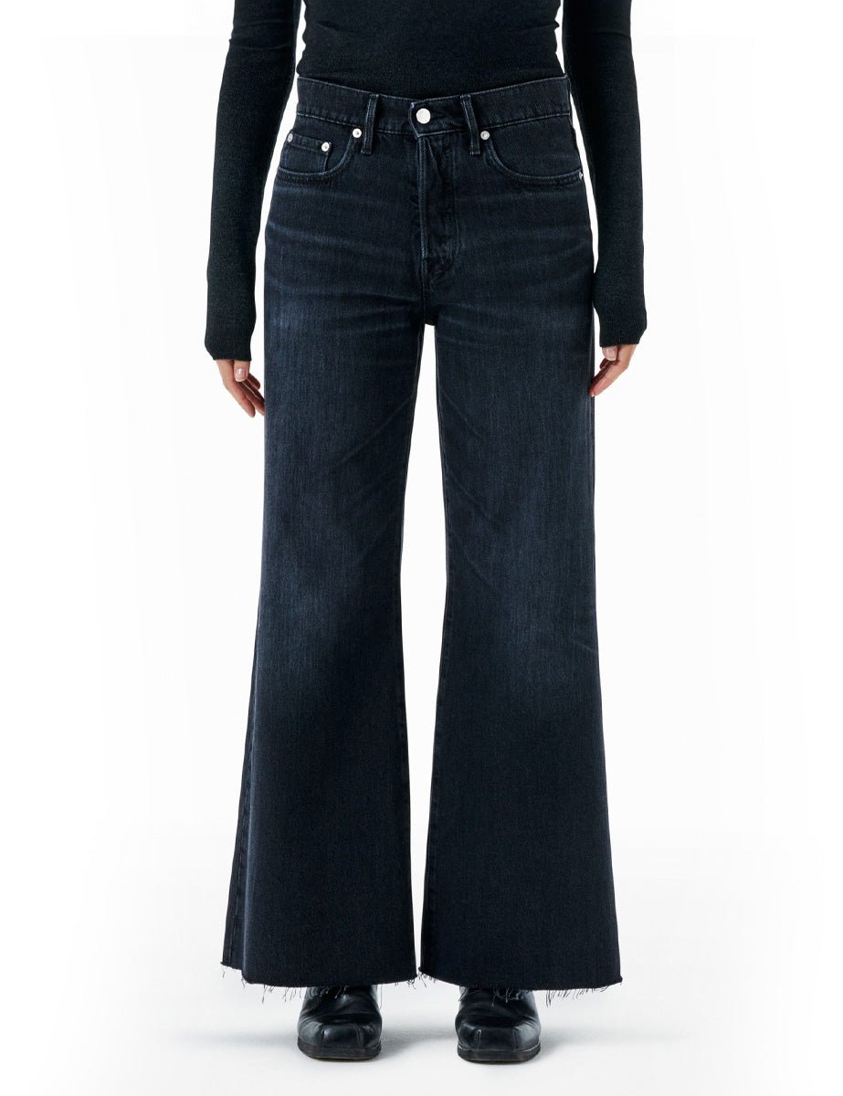 jeans luna flared light nero - cycle - jeans