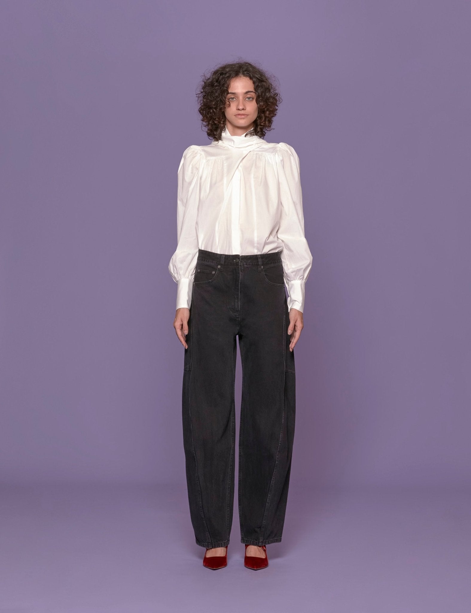 jeans nero - tibi - jeans