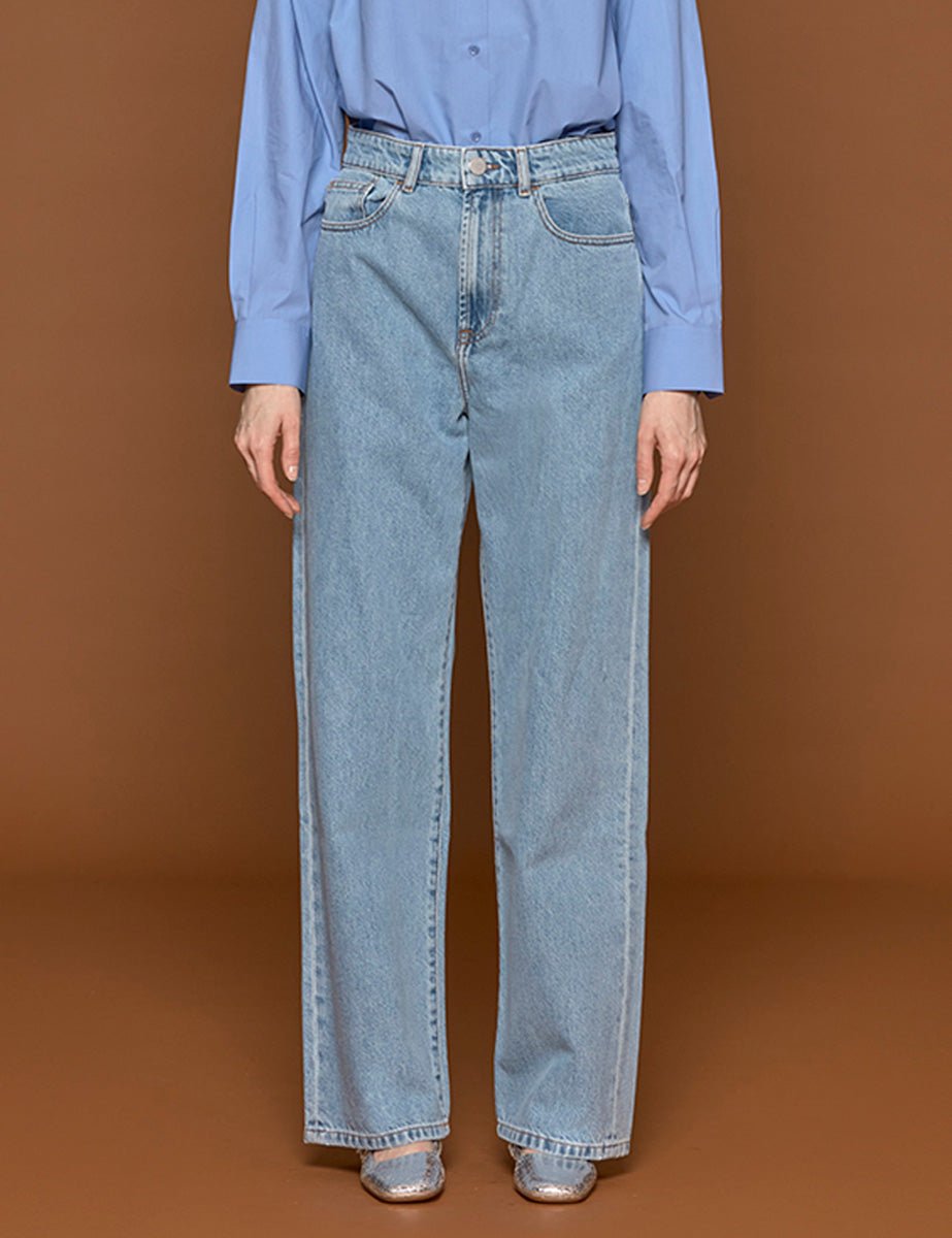 jeans over denim chiaro - rohe - jeans
