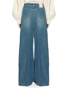 jeans over superflare denim - alysi - jeans