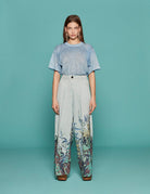 jeans palazzo heaven sky dust - forte forte - jeans