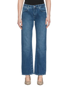jeans regular straight leg blu scuro - pont denim - jeans