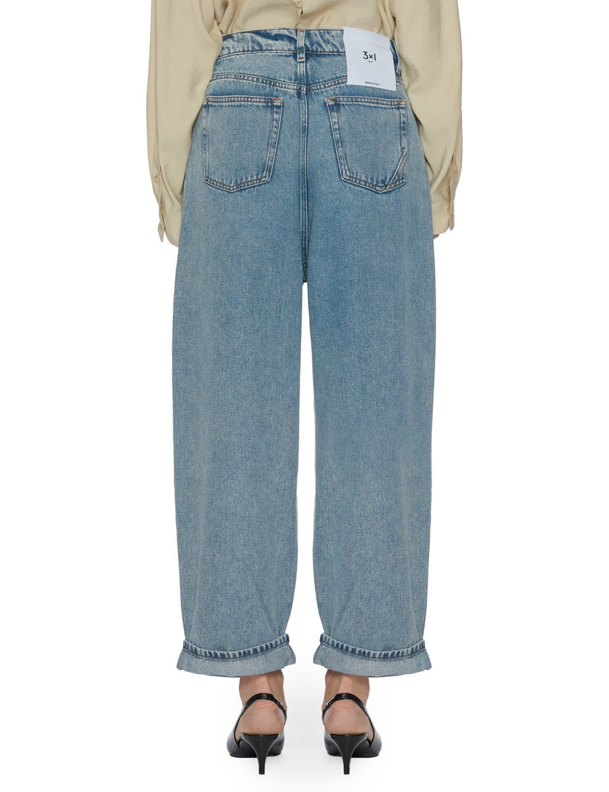 jeans skater boyfriend vintage lagoon - 3x1 - jeans