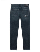 jeans strech foxrun blu black - roy rogers - jeans