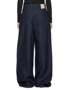 jeans superflare denim scuro - alysi - jeans