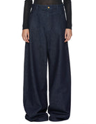 jeans superflare denim scuro - alysi - jeans