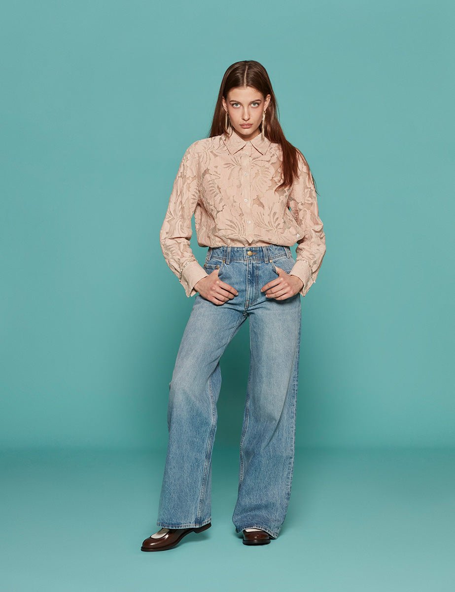 jeans the elodie adriatic wash - ulla johnson - jeans
