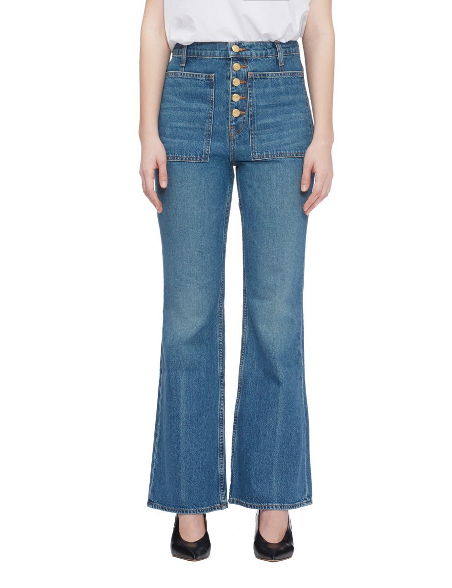 jeans the lou danube indigo - ulla johnson - jeans