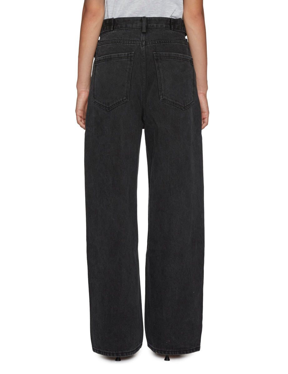 jeans two pockets over black - Frida SRL