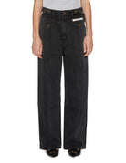 jeans two pockets over black - Frida SRL