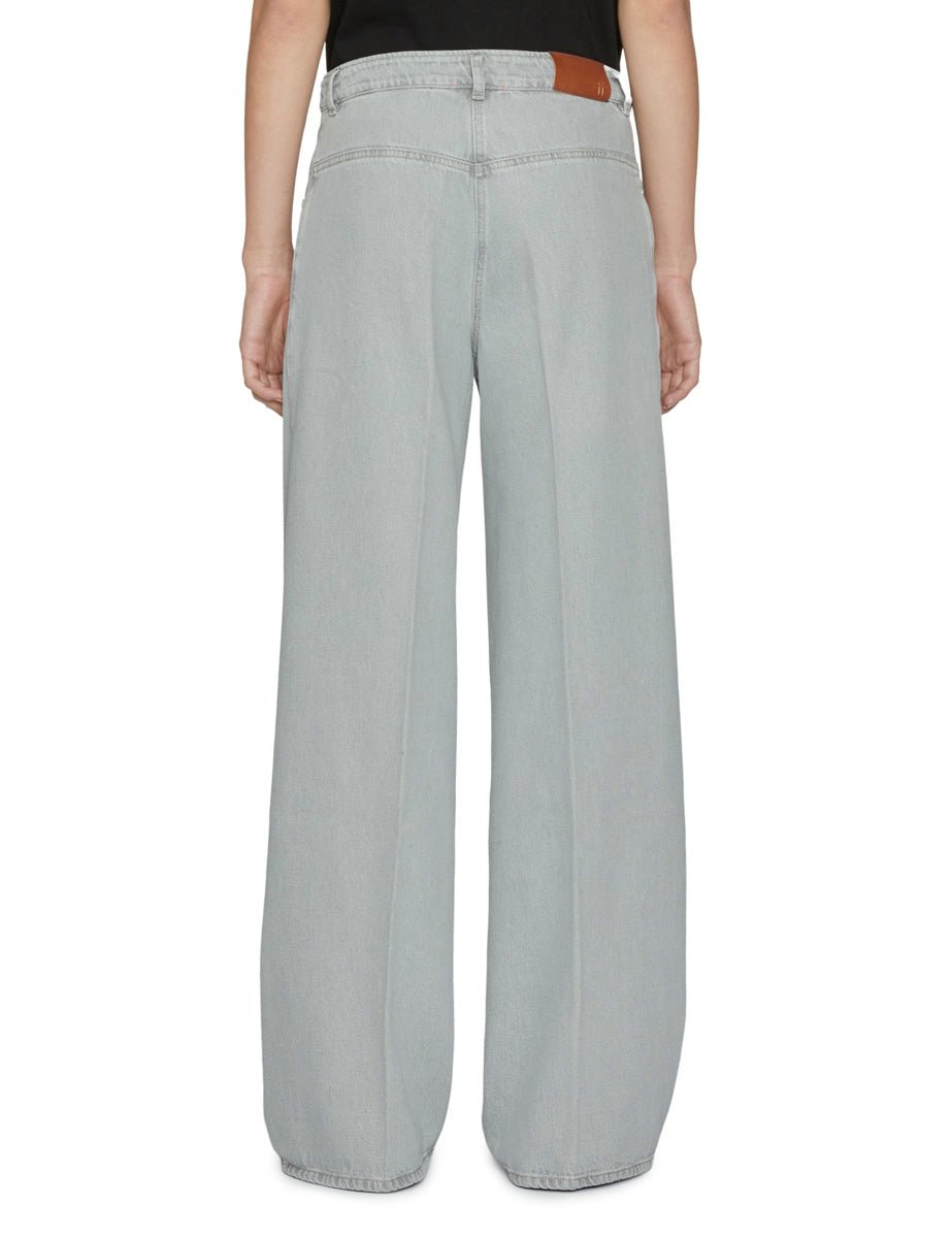 jeans vita bassa grigio - Frida SRL