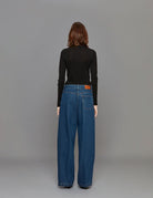jeans wide leg denim - Frida SRL