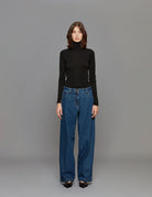 jeans wide leg denim - Frida SRL