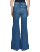 jeans zampa denim medio - blufrida - jeans