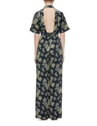 jumpsuit deia satin back crepe minuit - Frida SRL