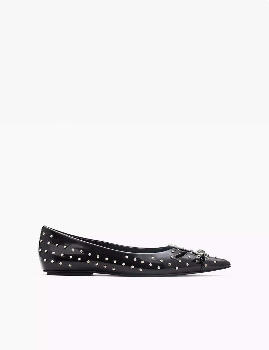 kat ballerina glam studs nero - marc jacobs - ballerina