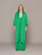 kimono jacquard etoile paradise verde - forte forte - stola