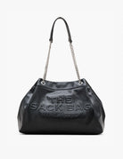 large chain sack leather nero - Frida SRL