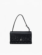 large dual bag star studded lea nero - Frida SRL