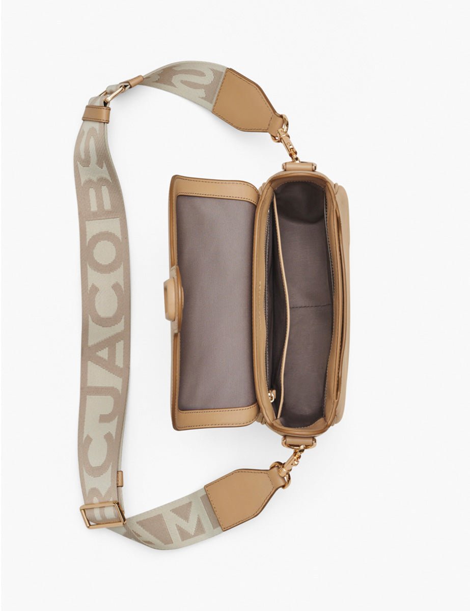 large saddle bag camel - marc jacobs - clutch