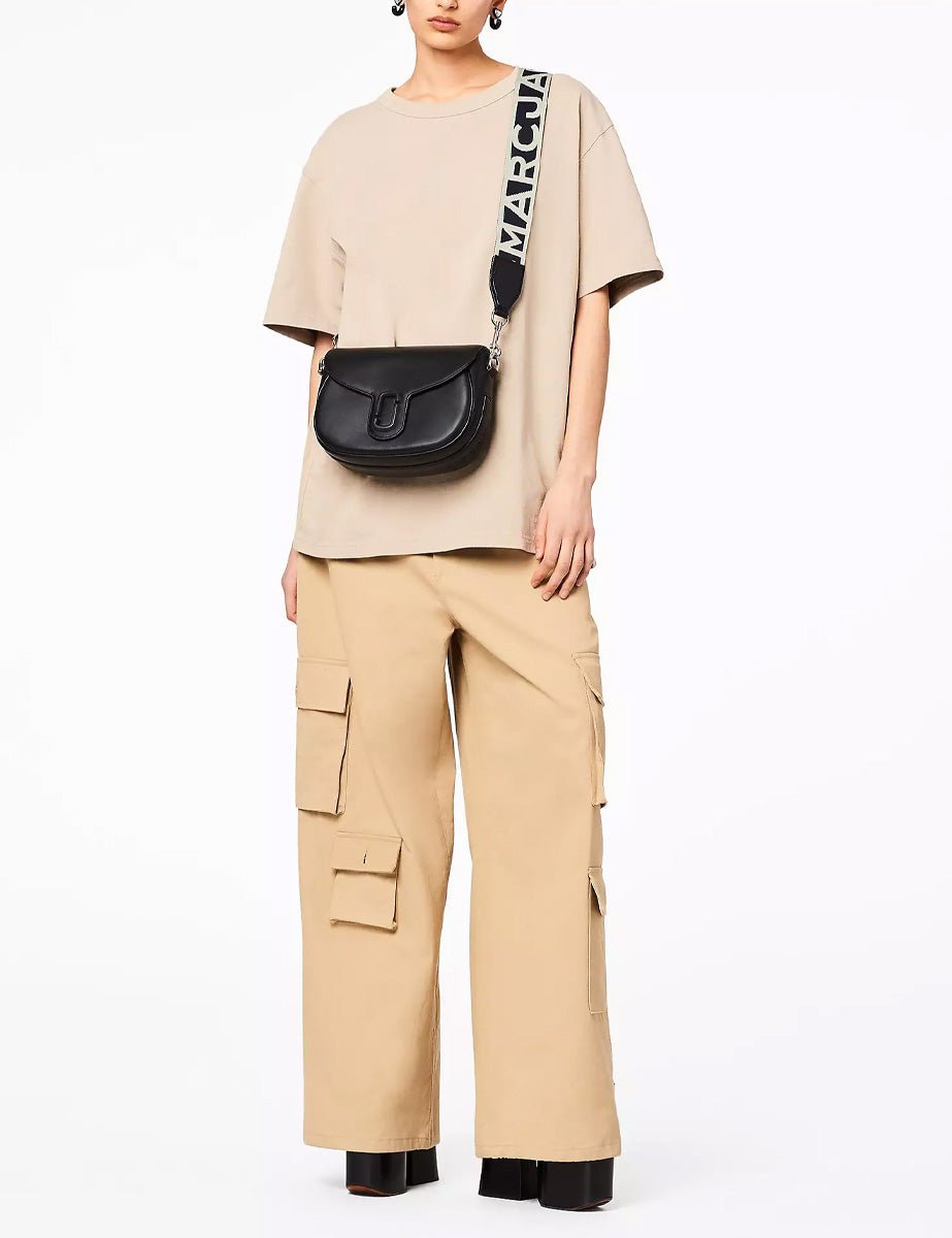 large saddle bag nero - marc jacobs - clutch