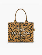 large tote bag maculata canvas black multi - Frida SRL