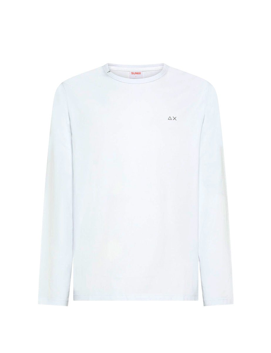 maglia basica bianco - sun68 - maglia