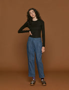 maglia girocollo black - rohe - maglia