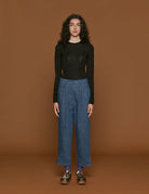 maglia girocollo black - rohe - maglia