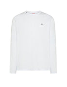 maglia maniche lunghe jersey bianco - sun68 - maglia
