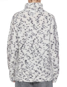 maglia over mohair panna nero - alysi - pullover
