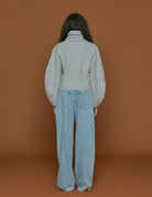 maglione leona heather grey - Frida SRL
