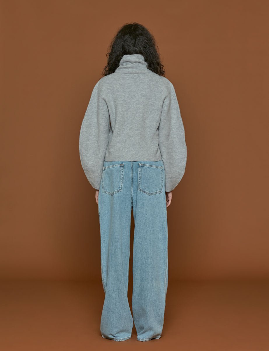 maglione leona heather grey - Frida SRL