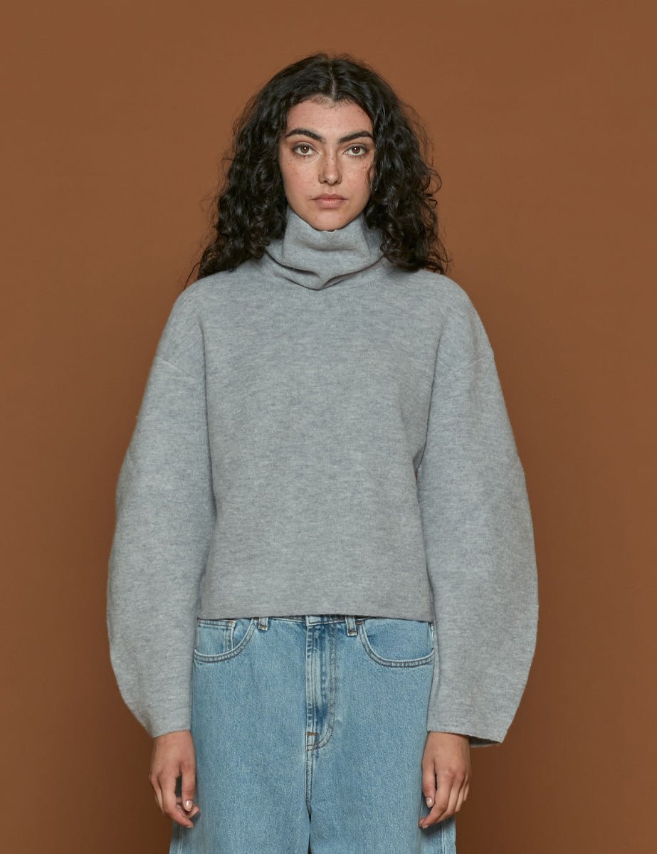 maglione leona heather grey - Frida SRL