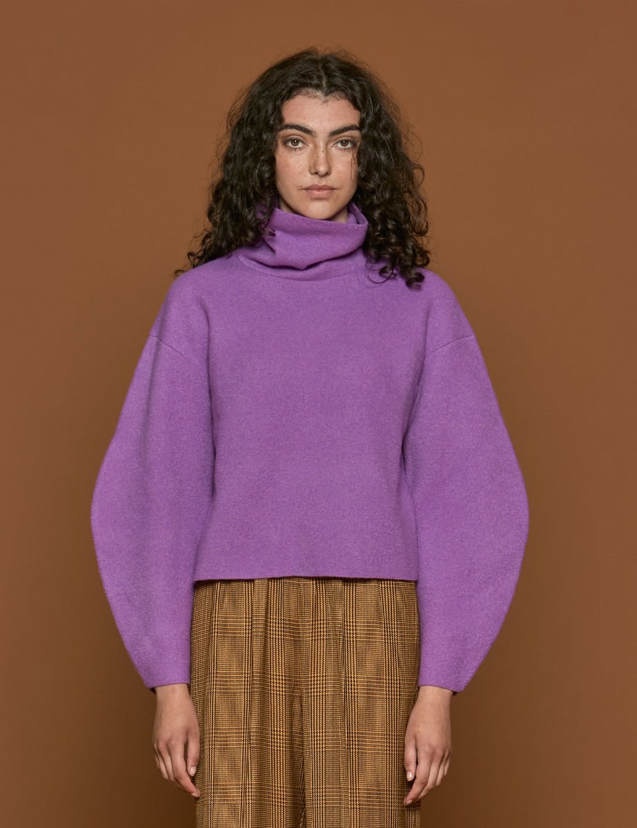 maglione leona orchidea - Frida SRL