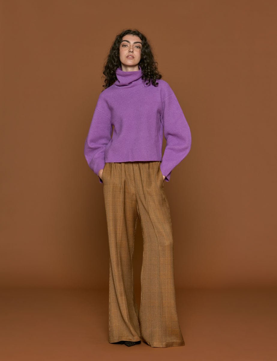 maglione leona orchidea - Frida SRL