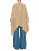 mantella jaquard sabbia - max mara leisure - stola