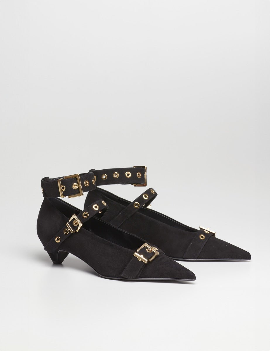 maryjane fibbie nero - Frida SRL