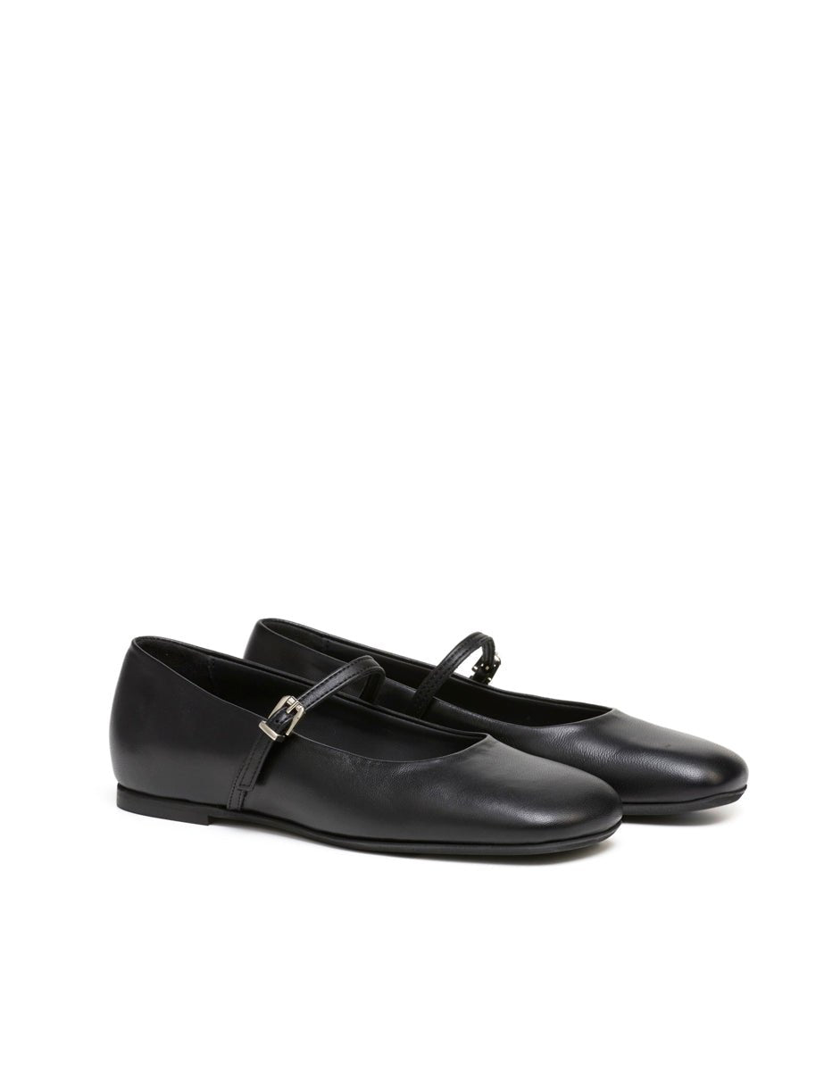 maryjane nappa chiffon nero - poeve - mary jane