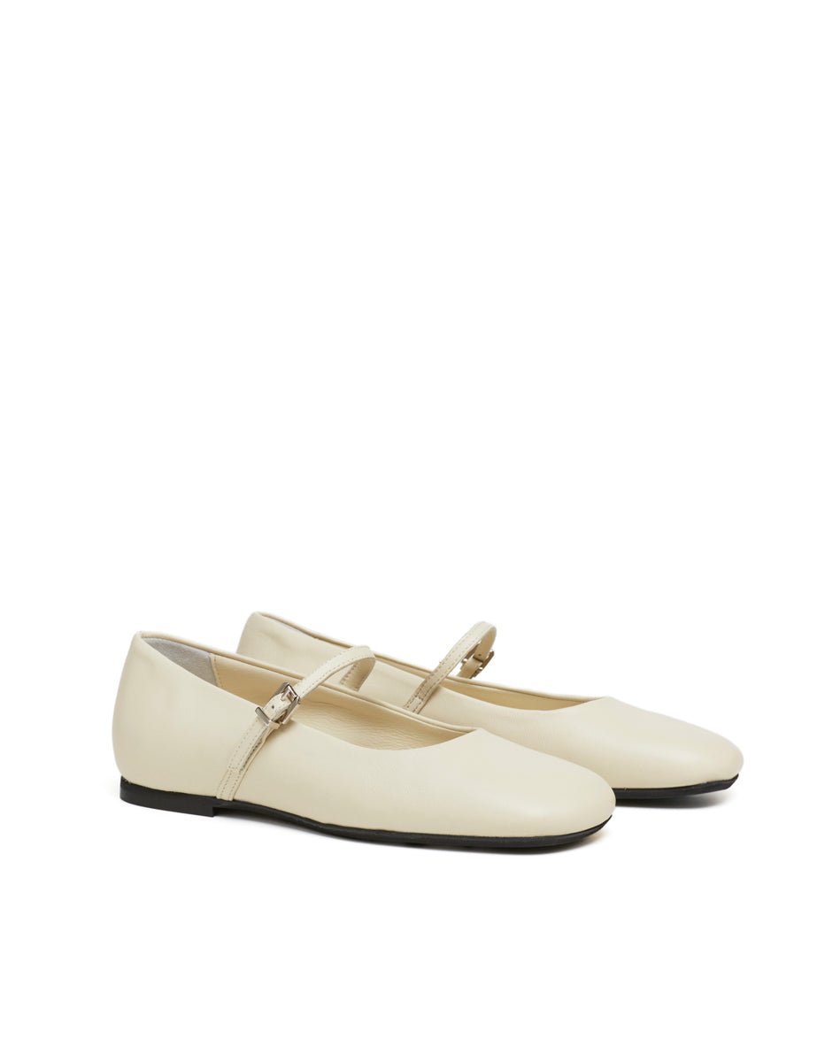 maryjane nappa chiffon pergamena - poeve - mary jane