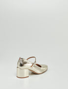 maryjane tacco quadrato platino - halmanera - mary jane