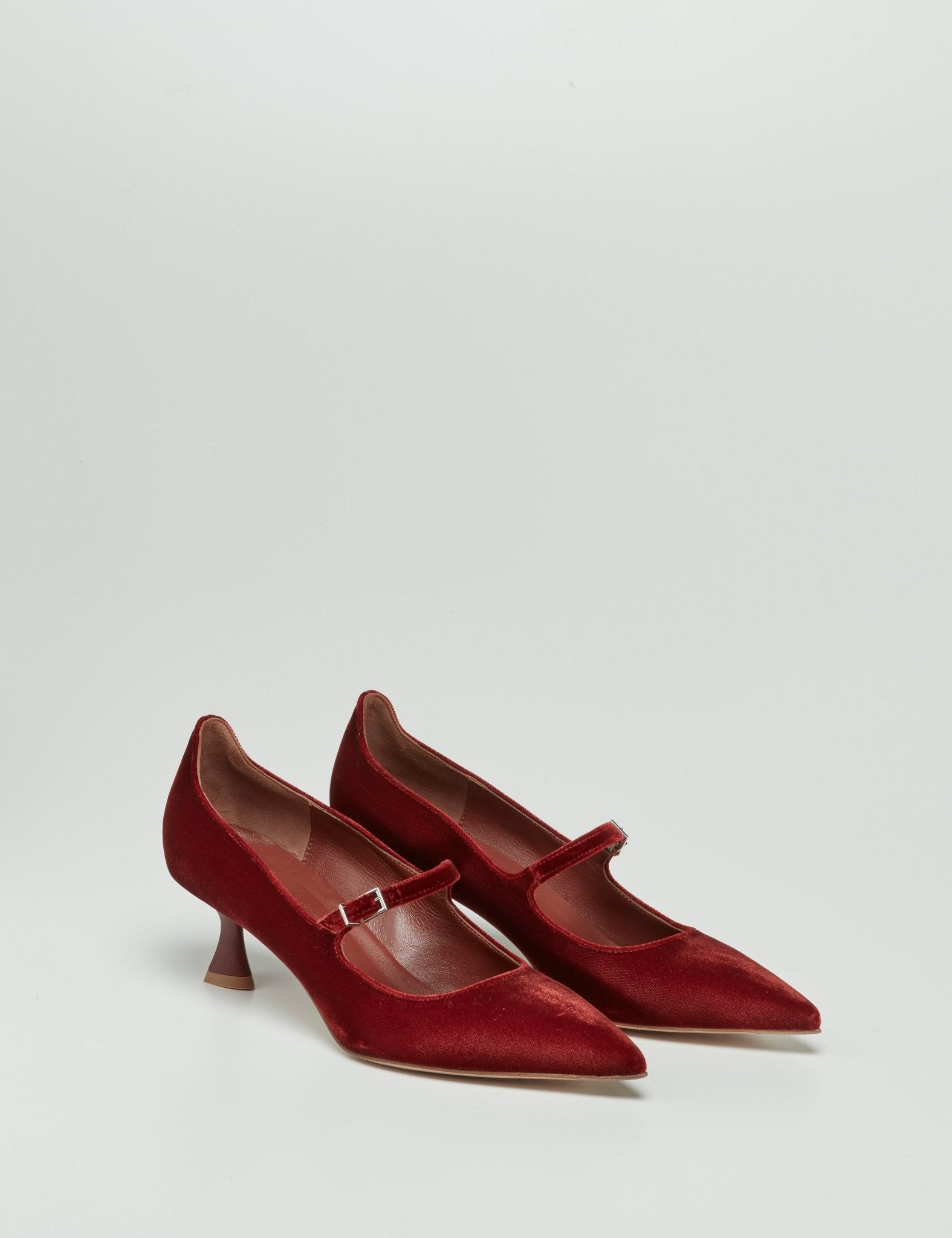 maryjane velluto ruggine - Frida SRL