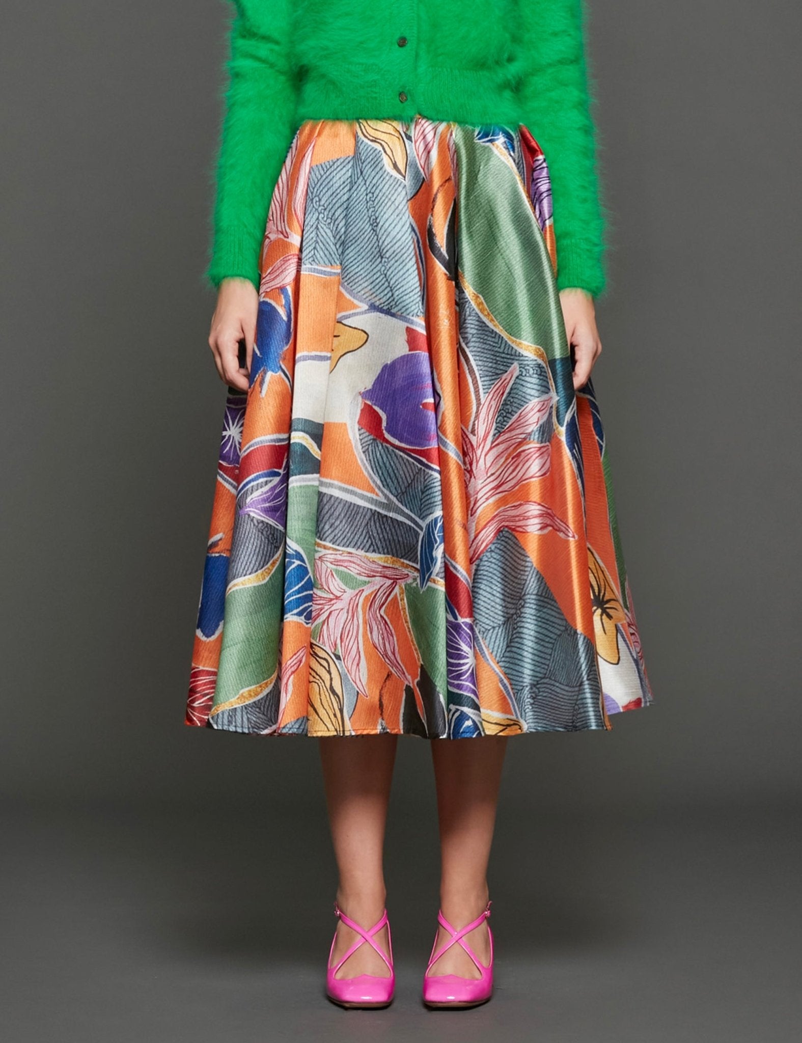 maxigonna fantasia - stella jean - gonna