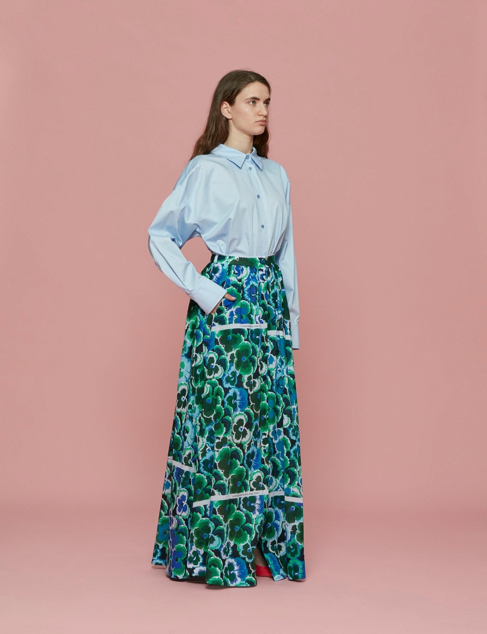 maxigonna fantasia fiori - vivetta - gonna