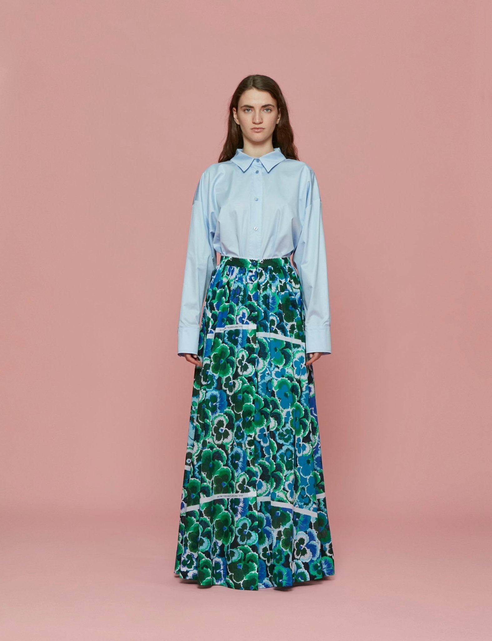 maxigonna fantasia fiori - vivetta - gonna