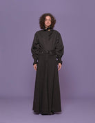 maxigonna serenity nero - Frida SRL