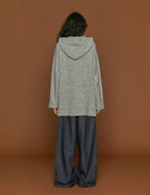 maxipull grigio melange - n21 alessandro dell'acqua - pullover